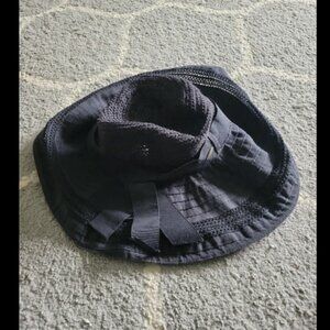 Womens black hat Scala brand